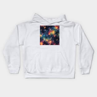 Deep Outer Space Pattern 11 Kids Hoodie